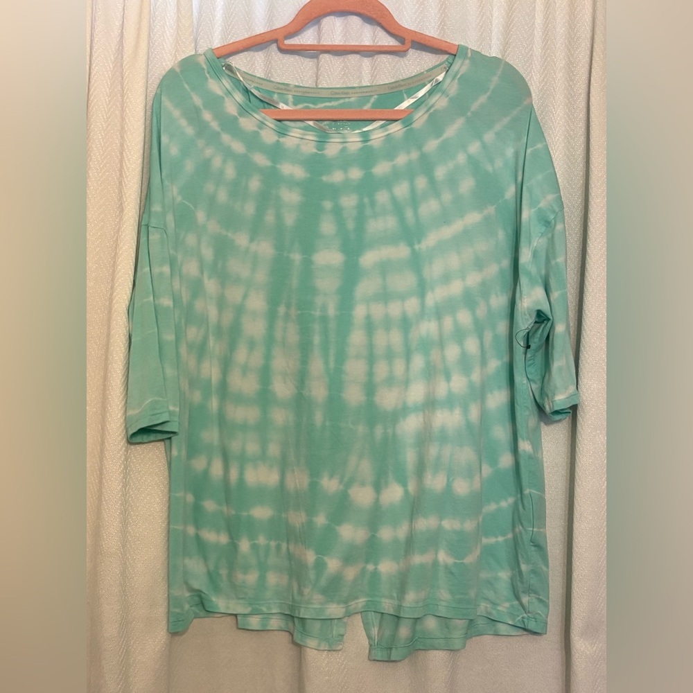 Calvin Klein Performance Tie-Dye Short Sleeve Shirt